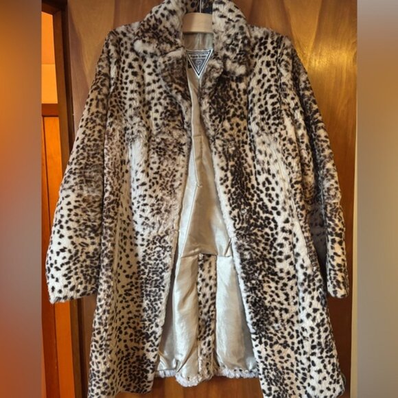 Vintage rabbit fur coat - Picture 1 of 3